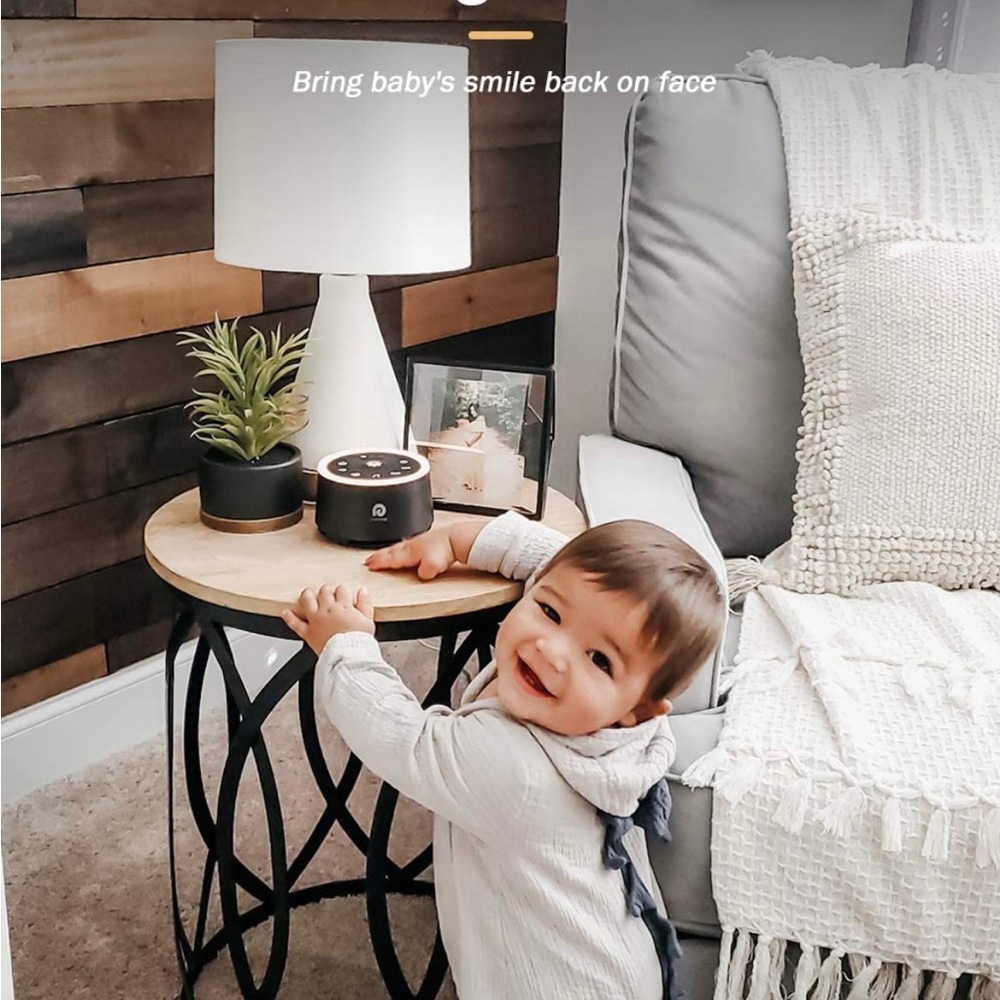 White Noise Machine for Sleeping with 24 Calming Sound, Ambient Nightlight - Picture 3 of 5